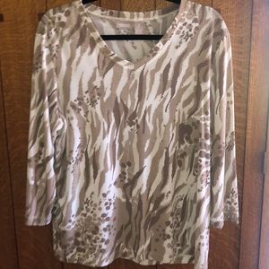 Chico’s 3/4 sleeve blouse